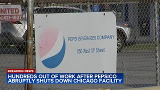 Pepsi abruptly shuts down Chicago plant [upl. by Narbig]