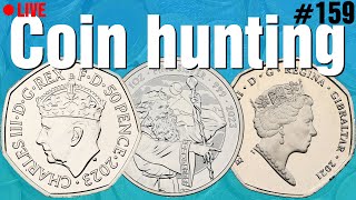 50p Coin Hunting  Live 159 [upl. by Billye915]