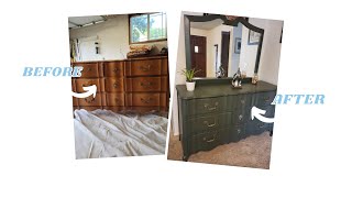 How to restore an old 9 drawer dresser [upl. by Claire]