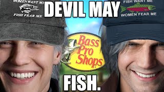 dante and vergil have a fishing contest [upl. by Erdeid]