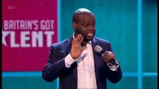 BGT 2017 SEMI FINAL 5  DALISO CHAPONDA [upl. by Akitahs977]