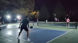 Alley Pond Pickleball  11062024  Game 1 [upl. by Eipper]