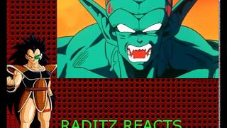 Raditz Reacts to TFS DragonBall Z Abridged MOVIE Dead Zone  Garlic the Goblin [upl. by Aicilak]