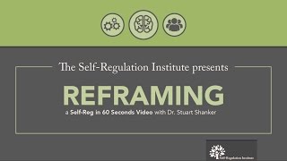 What is Reframing  Self Regulation Institute with Dr Stuart Shanker [upl. by Andri462]