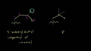 Alkane and cycloalkane nomenclature III  Organic chemistry  Khan Academy [upl. by Nessah302]