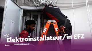 Strom amp Technik im Griff Elektroinstallateurin EFZ  Elektro Meister  Lehrstellenvideo  Yousty [upl. by Yrailih295]