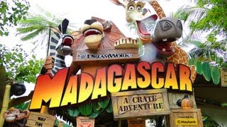 Universal Studios Singapore Madagascar Full Ride HD [upl. by Gronseth922]