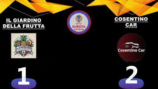 IPRO  EUROPA LEAGUE  GIRONE B IL GIARDINO DELLA FRUTTA 12 COSENTINO CAR [upl. by Gennie]