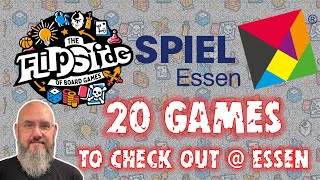 20 Games to CheckOut  Essen Spiel 2024 [upl. by Afinom]