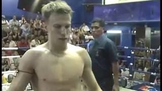 Tullinge Muay Thai fight EMIL TMT Thailand 2008 [upl. by Nirej]