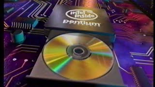 Intel Pentium Processor advert  Broadcast 10th October 1996 ITV UK [upl. by Neehahs]