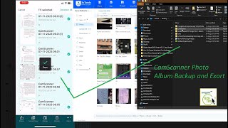 How To Back up All CamScanner Photo Album To Computer Laptop From an iPhone 2024 [upl. by Lear]