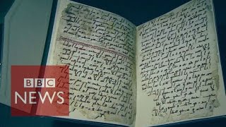 Oldest Koran found in Birmingham  BBC News [upl. by Eellehs]