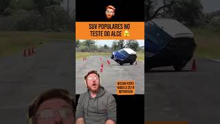 Nissan Kicks Quase Capota no Teste do Alce carros shorts automobile podcast nissan humor [upl. by Emerson]