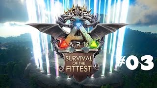 ARK Survival OF THE FITTEST 03  TRex Tame mit Hindernissen Lets Play Gameplay Deutsch German [upl. by Naaman]