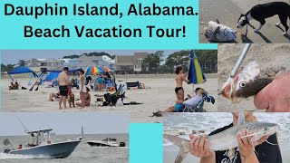 Dauphin Island Alabama Beach Vacation Tour [upl. by Norda]