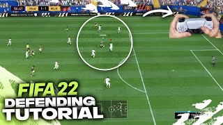 HOW TO DEFEND IN FIFA 22  COMPLETE DEFENDING TUTORIAL [upl. by Dunham]