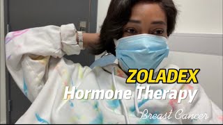 Monthly Zoladex shot Hormone Injection Breast Cancer Journey [upl. by Aya]