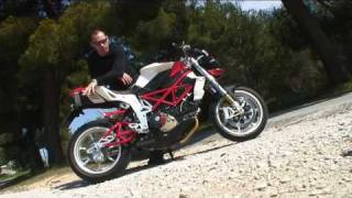 MCN Test Bimota DB6R first ride [upl. by Meeharb]