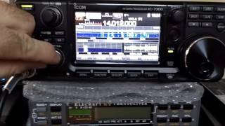 Elecraft KX3 Vs Icom 7300 CW 20 meters  IW2NOY [upl. by Delaryd]