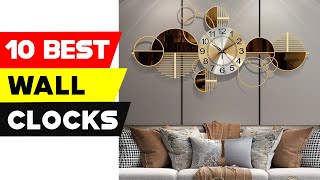 Wall Clock  Top 10 Best Wall Clocks 2021 for Home amp Office [upl. by Condon]