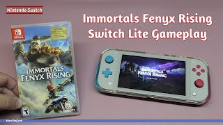 Immortals Fenyx Rising Switch Lite Gameplay [upl. by Anatnas]