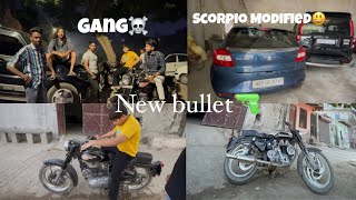 New bullet aate hi ladai ho gayi😡😤  Sanskar Chauhan  trending vlogs royalenfield bulletlover [upl. by Jodi]