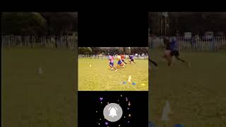 Foot warm up exercise  defending warm of drill soccer  satisfying football trainingshortviral [upl. by Shelden]