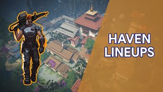 EASY BRIMSTONE LINEUPS ON HAVEN MAP VALORANT [upl. by Colbye]