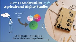 Agriculture higher studies in Abroad  a rare journey Career Guidance Tamil [upl. by Egag]