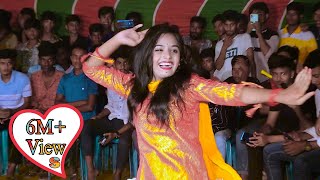 বিয়ে বাড়ির উরাধুরা নাচ  Dj Bajao Re  Rajasthani DJ Song  New Wedding Dance Performance  Juthi [upl. by Kcirdehs509]