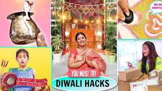 Housewife Ki Diwali  Must Try Last Minutes Hacks  2023 के दिवाली का बेहतरीन जुगाड़  CookWithNisha [upl. by Bronson]