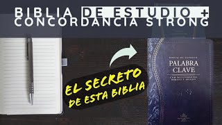 Reseña  Biblia de Estudio PALABRA CLAVE con DICCIONARIOS HEBREO y GRIEGO 👉 CONOCELA 👈 [upl. by Seadon]