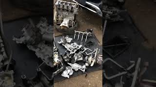 Servicing a Benz c300 2015 and changing the camshaft of GLC 300 274 engine [upl. by Aivizt]