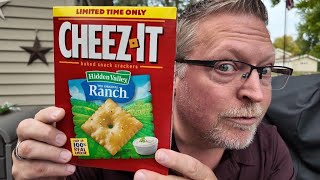 Cheez It Hidden Valley Ranch Cracker Review [upl. by Kong30]