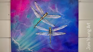 How To Paint Dragonflies [upl. by Isabelle]