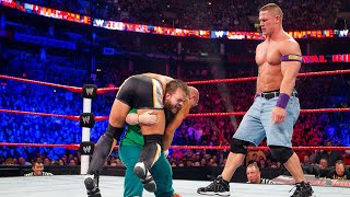 John Cena and Hornswoggle team up Royal Rumble 2011 [upl. by Emelyne330]