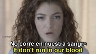 Lorde  Royals  Sub Español  Lyrics [upl. by Fernando793]