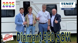 Fendt Diamant 560 SGW Modeljaar 2025 [upl. by Anrak290]