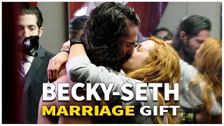 Becky Lynch Seth Rollins MARRIAGE Gift Brollins best moments [upl. by Colp]