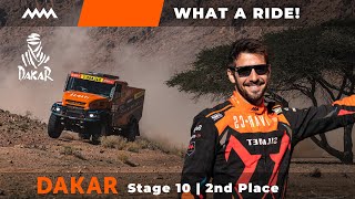 Dakar Rally 2024  Stage 10  2nd Place  The most beautiful stage [upl. by Plafker]