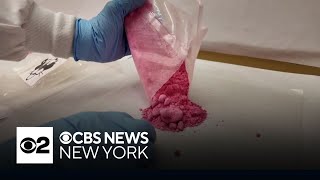 Feds warn about pink cocaine in New York City [upl. by Noryv]