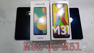 Samsung Galaxy M32 Vs M31 Unboxing and Full Review in Ethio ሳምሰንግ M32 እና M31 በቅናሽ ዋጋ በኢትዮጵያ [upl. by Eita]