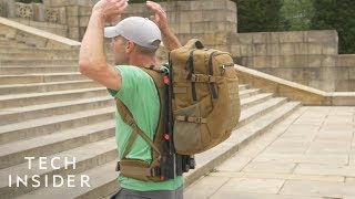 Floating Backpack Will Reduce Weight On Shoulders And Back [upl. by Akehsat]