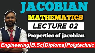 JACOBIANLecture 02Properties of Jacobian MATHEMATICS  PRADEEP GIRI SIR [upl. by Issej]