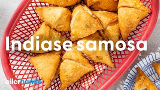 Indiase samosa  Recept  Allerhande [upl. by Nirrok952]