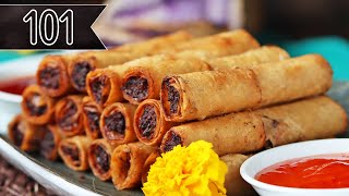 How To Make Homemade Lumpia [upl. by Bradwell]