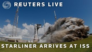 LIVE Boeings Starliner arrives at the International Space Station [upl. by Stig426]