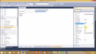 How to design custom login control in asp net part 1 [upl. by Ecinnaj]