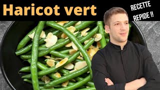 Recette HARICOT VERT [upl. by Cory]